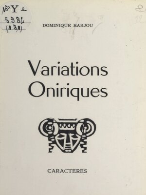 cover image of Variations oniriques